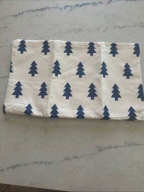 Blue Tree Pattern Home Accent pillow-cover